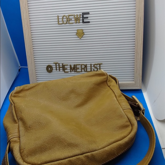 👛 Loewe suede suede/leather shoulder bag - Picture 4 of 6